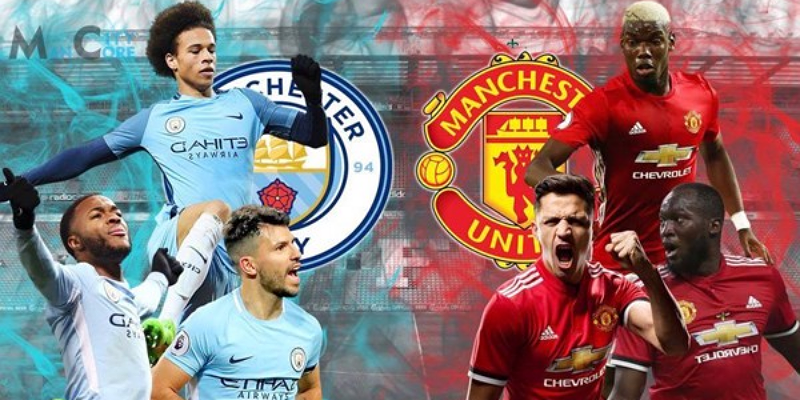 Trận đấu Derby giữa Manchester City và Manchester United